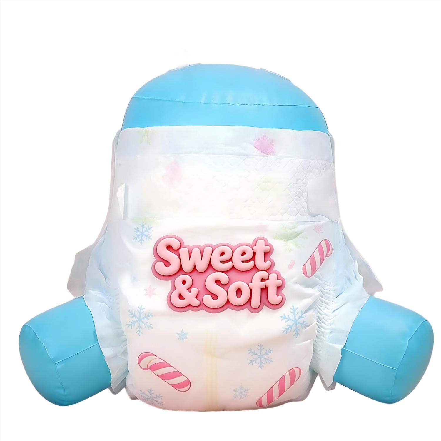 Fluorescence Free & Hypoallergenic Babies Disposable Diapers / Baby Nappies / Infant Diapers