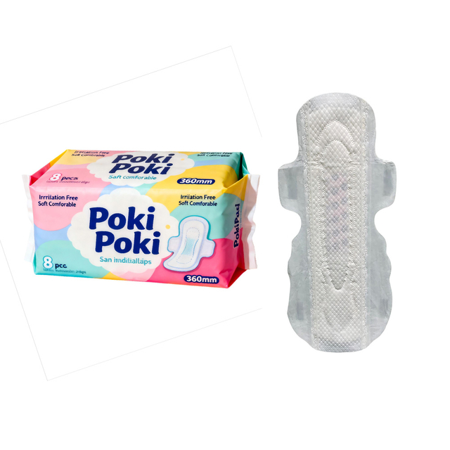 Ultra Long Super Soft Feminine Hygienic Care Menstrual Period Sanitary Napkins / Lady Pads for Woman