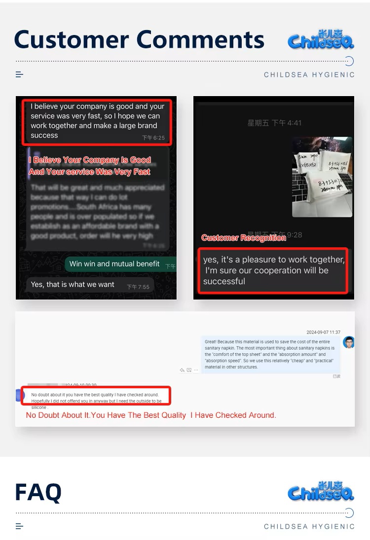 Ultra Soft Super Absorbent Female Menstrual Period Sanitary Napkins / Women Pads 280mm 290mm