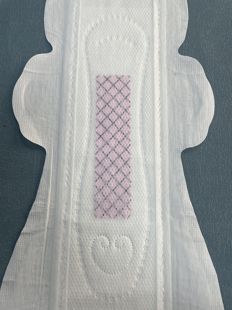 China Factory Hot Sale Pink Chip Female Menstrual Sanitary Napkins / Sanitary Pads / Sanitary Towels 360mm