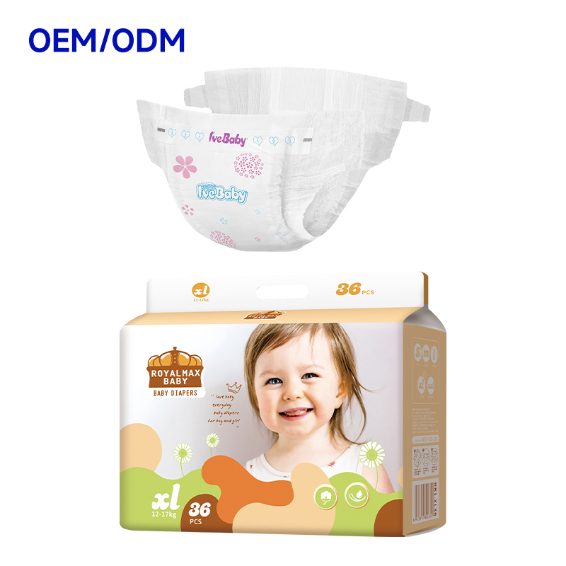 Newborn - XXL ODM Royalmax Factory Brand Disposable Baby Diaper