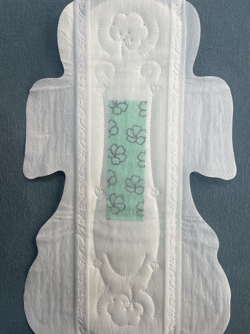 Night Use Anti-bacterial Skin Friendly Winged Disposable Sanitary Napkins