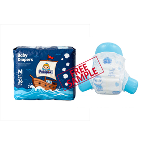 China Factory Best Selling Cheap Price Disposable Baby Diapers with Wetness Indicator