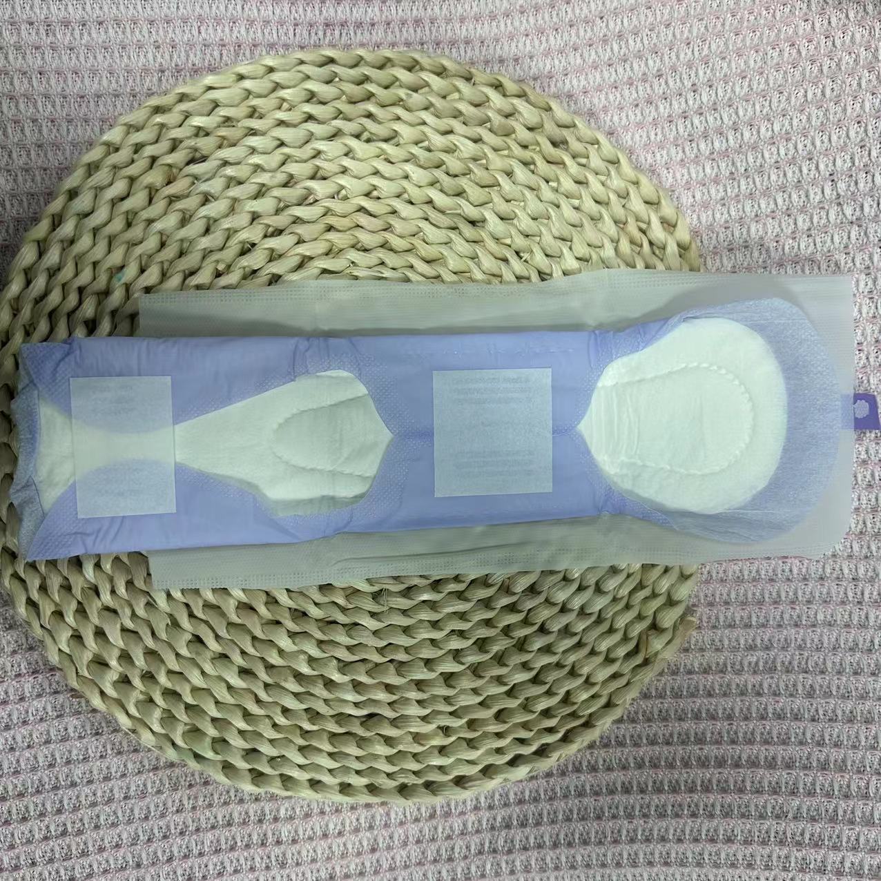Customized Leak Proof 310mm Fan Shape Feminine Care Disposable Sanitary Napkins For Women