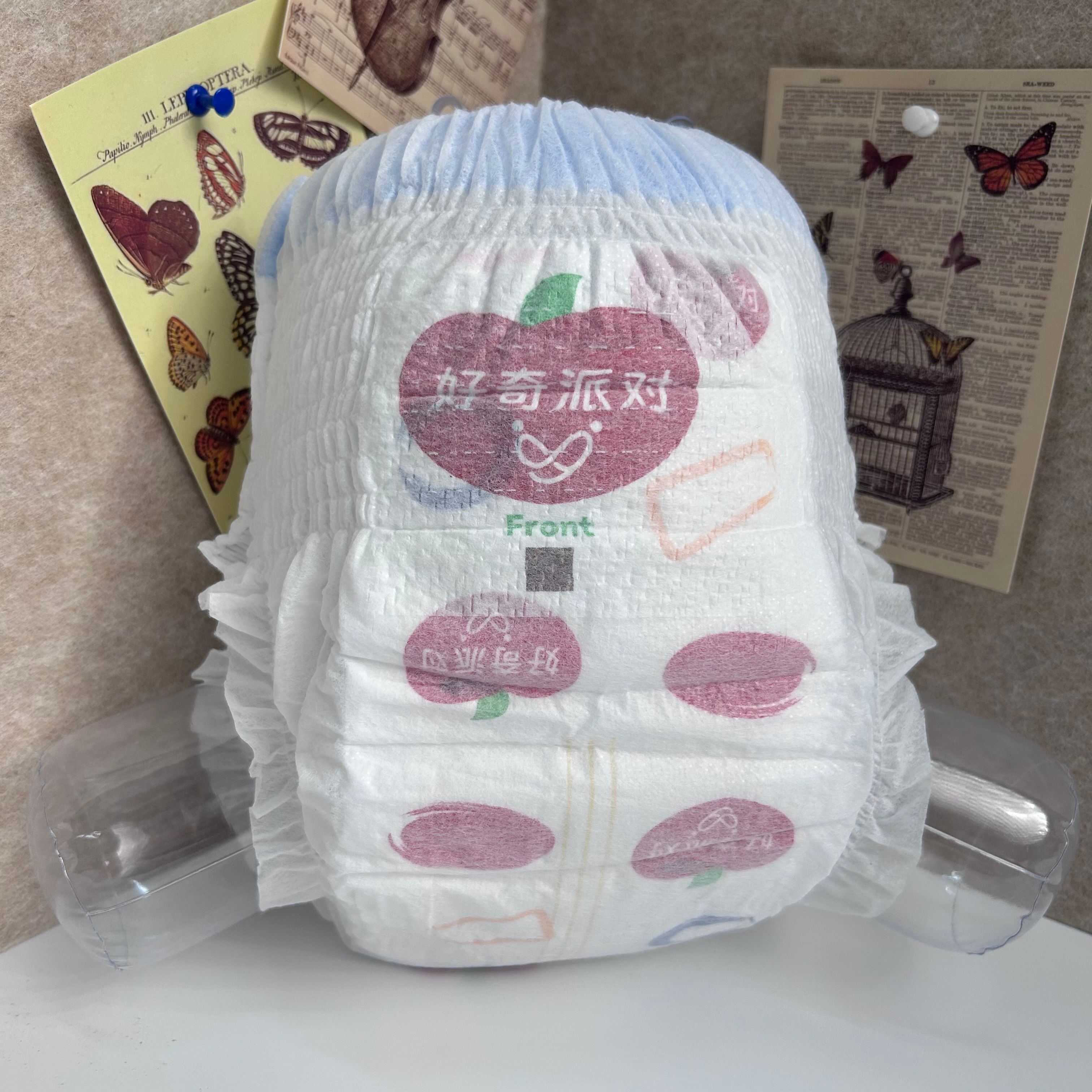 Mother Love Medical Grade Overnight Comfortable Bubble Waist Baby Disposable Pull Up Diapers