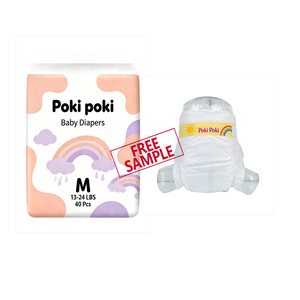 Lovely Rainbow Design Unisex Babies Disposable Diapers Pants for Swaddlers & Toddlers