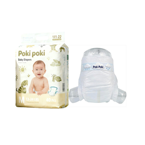 Ultra-thin Japanese Absorbent SAP With American Fluff Pulp Disposable Baby Diapers / Babies Nappies