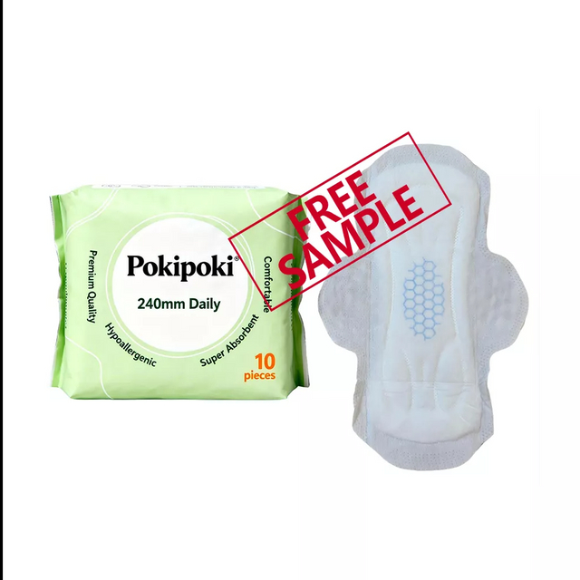 Ultra Soft Cotton Top Surface Day Use 240mm Ladies Menstrual Disposable Sanitary Napkins