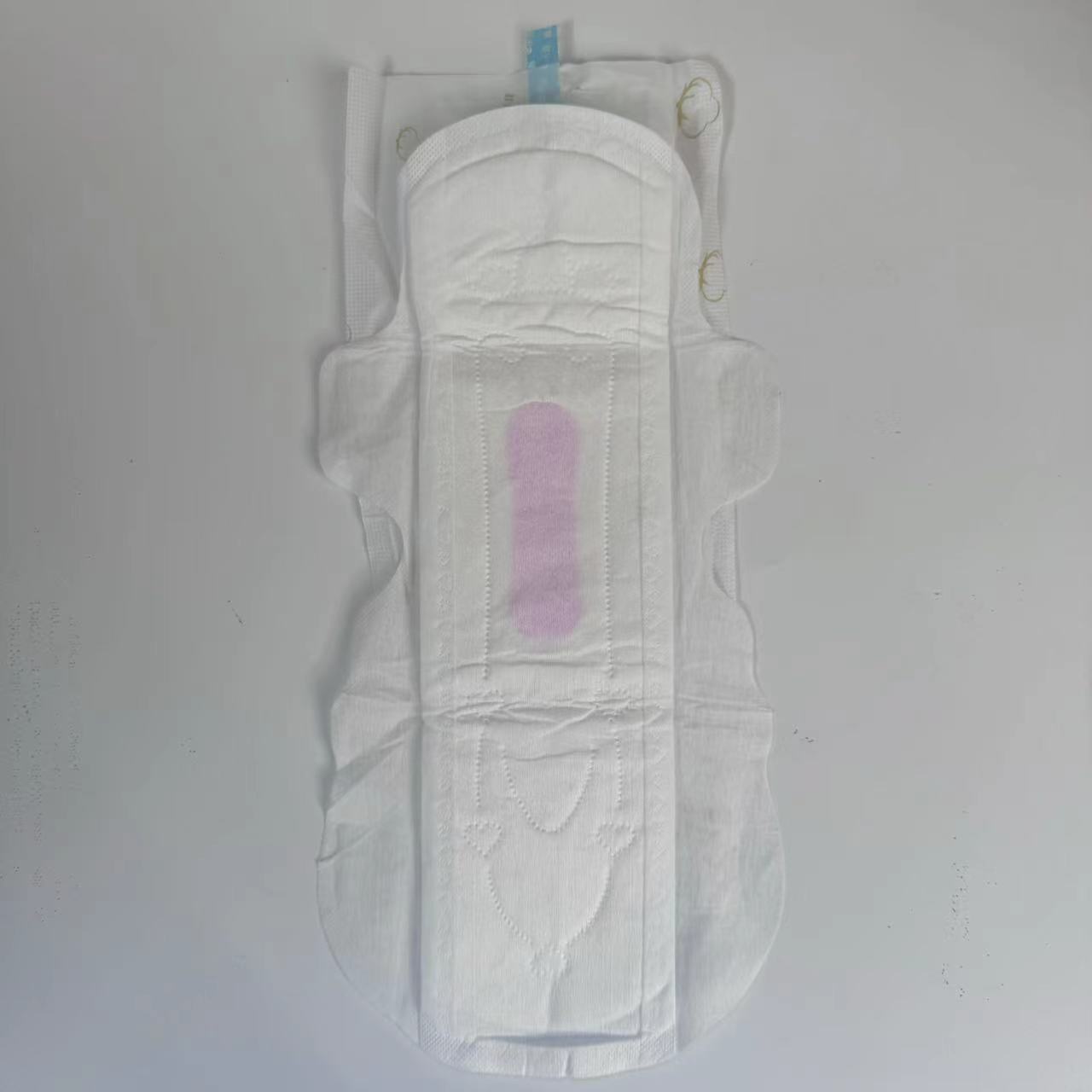 Eco Friendly Organic Pure Cotton Menstrual Period Ladies Disposable Sanitary Pads for Women