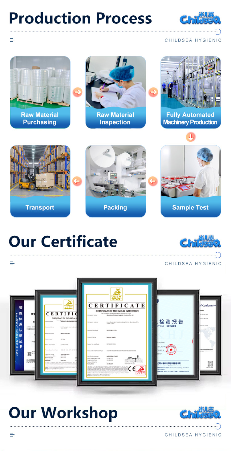 Customized Private Label Cotton Soft Comfort Babies Disposable Diapers