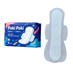 Extra-long Ultra Absorbent Winged Menstrual Sanitary Napkins / Women Pads With Wider Backs