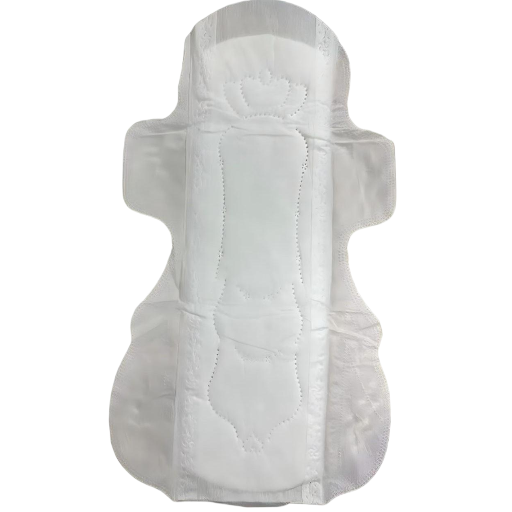 Overnight Use 290mm Ultra Absorbent Fast Absorption Ladies Disposable Sanitary Napkins / Women Pads