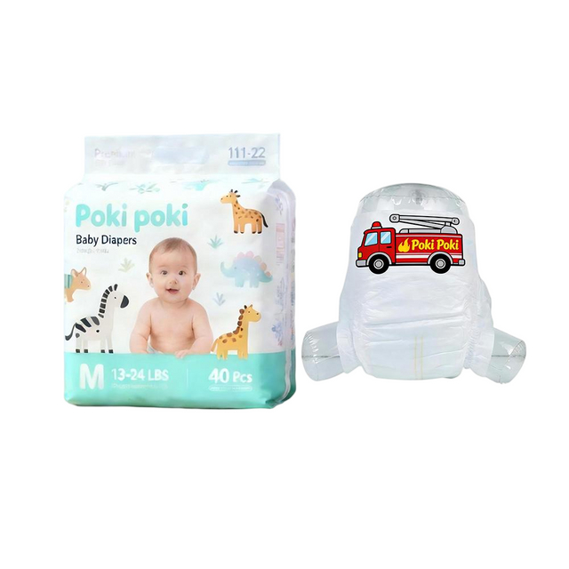Gentle Skin Irritation Free Newborn Size Disposable Baby Pants / Infant Diapers
