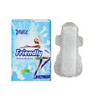 Overnight Use 290mm Ultra Absorbent Fast Absorption Ladies Disposable Sanitary Napkins / Women Pads