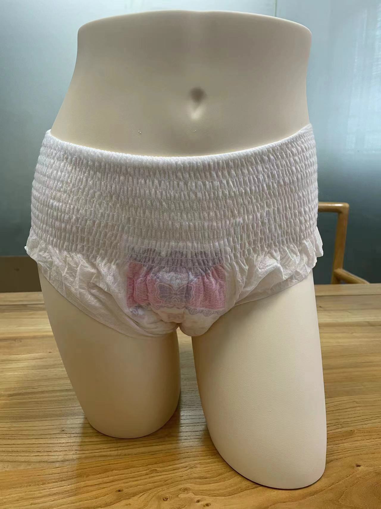 Ultra-thin Super Absorbent Disposable Menstrual Pants / Period Panties for Heavy Flow