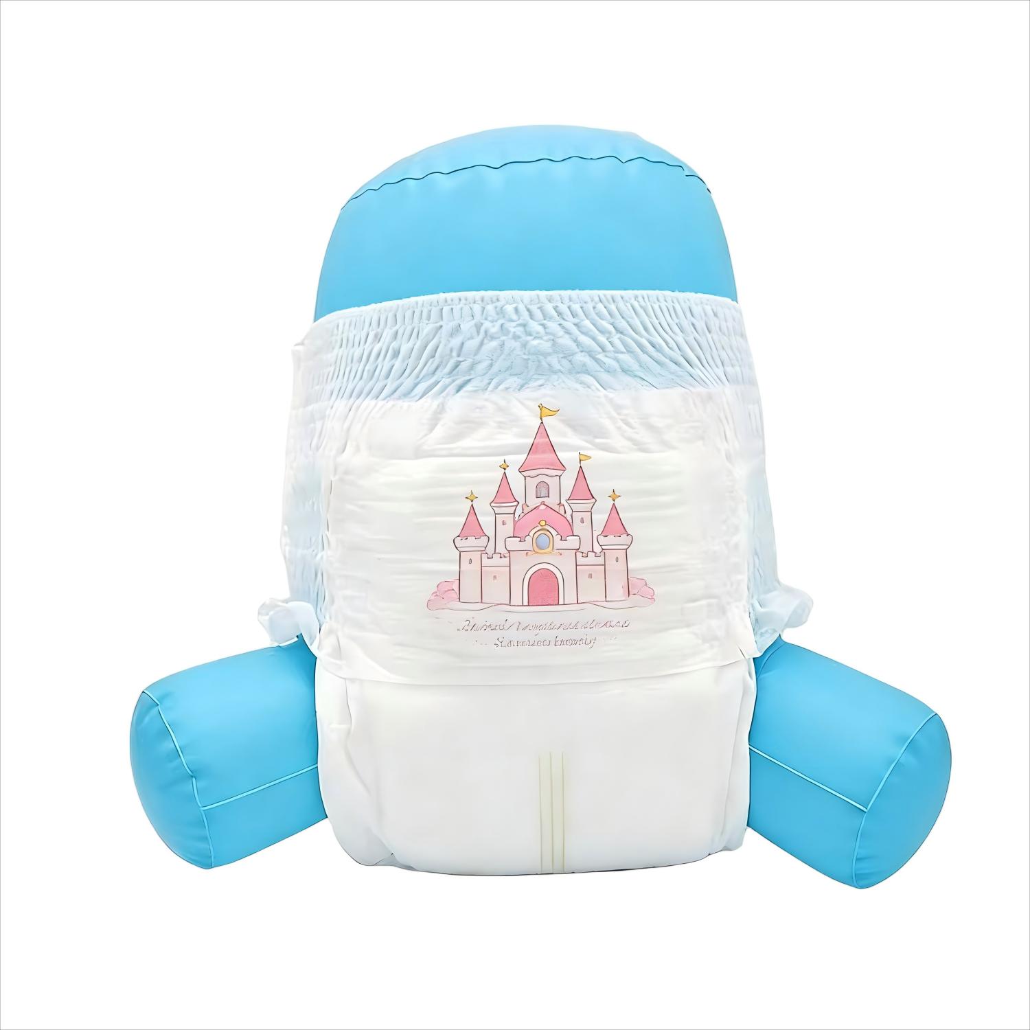 Latest Design Comfortable Fit Disposable Pull-up Baby Diapers for EU & USA