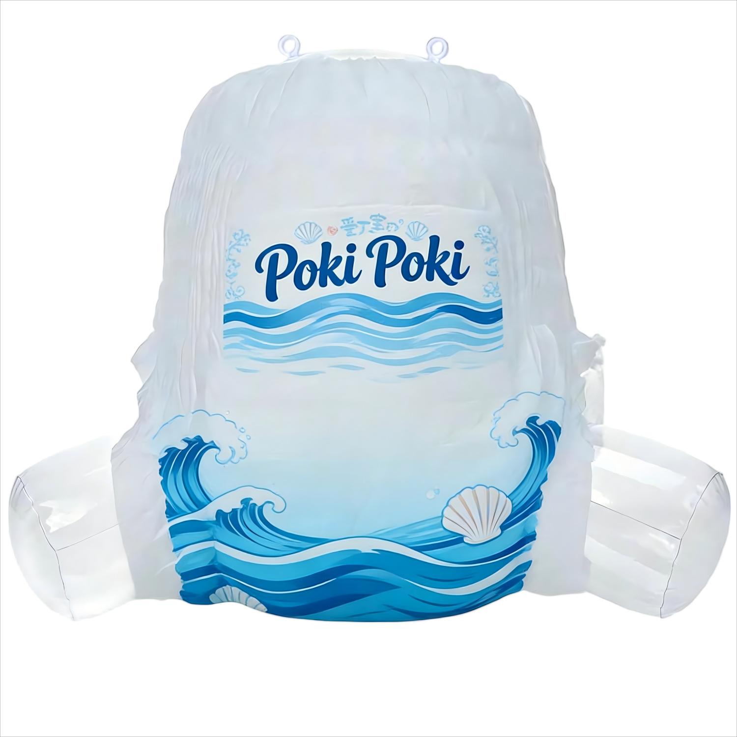 China Factory Branded Poki Poki Disposable Pull-up Baby Diapers / Babies Pants