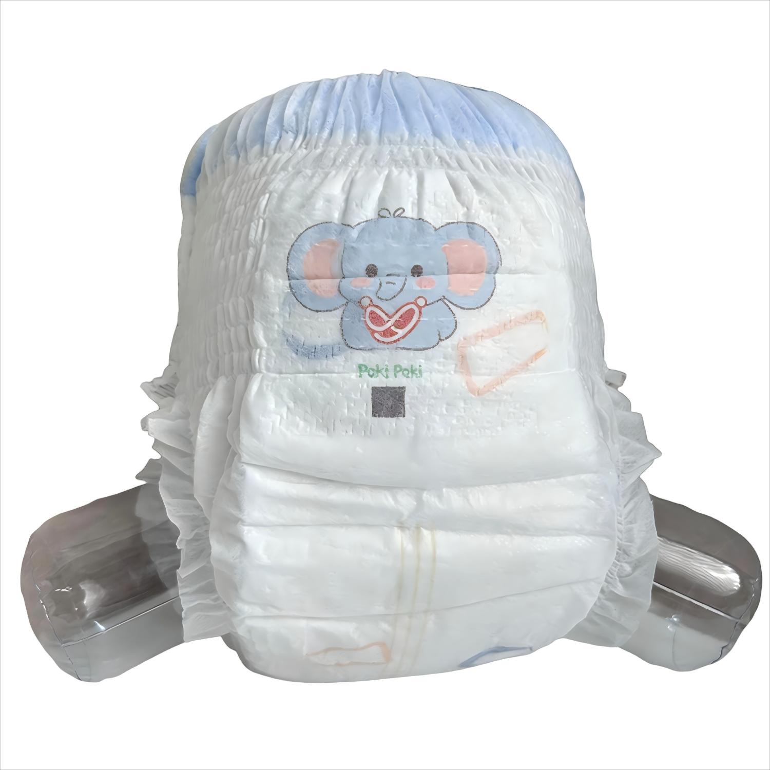 Easy To Handle Big Retail Pack Disposable Pull Up Baby Diapers / Baby Pants