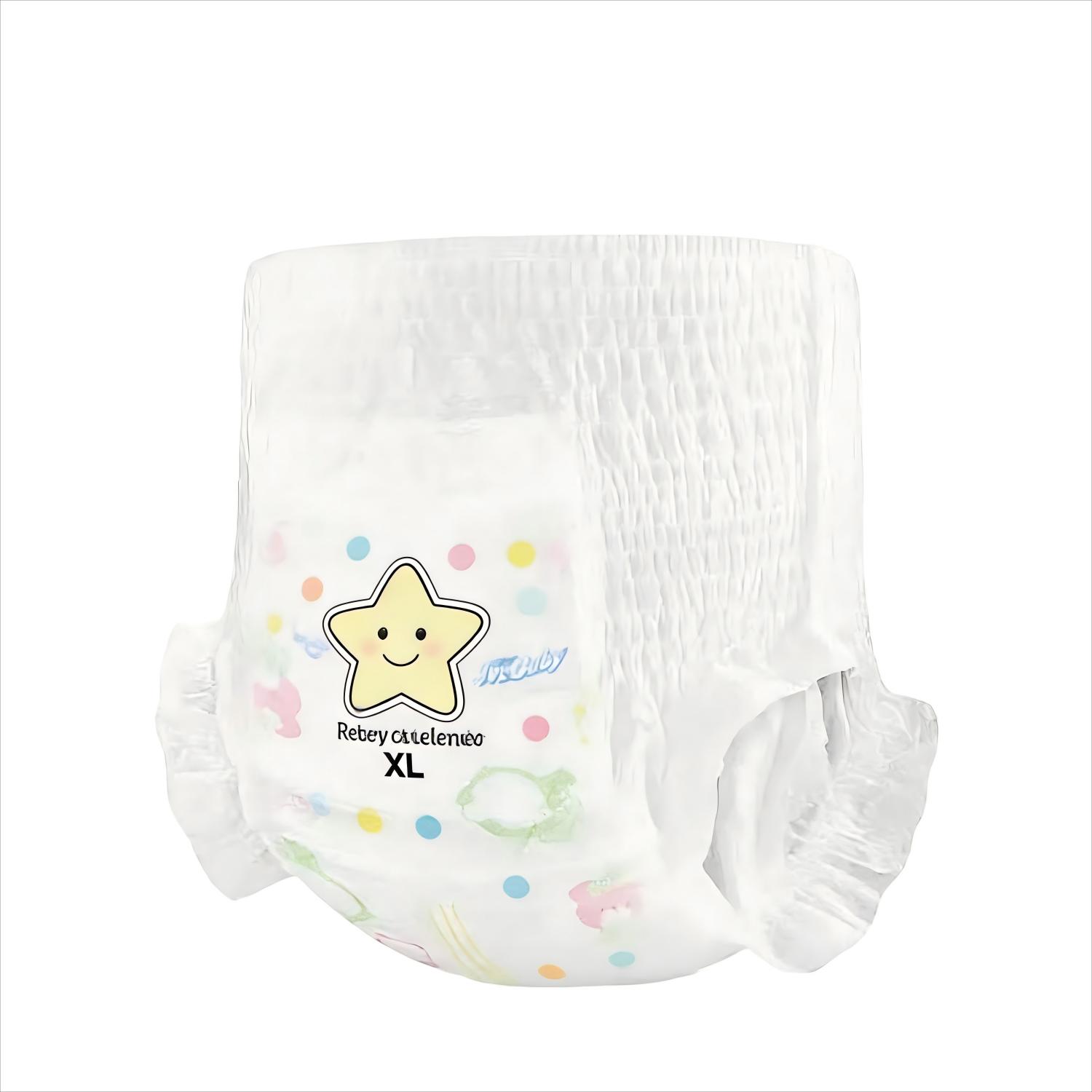 Q Shape One-piece Disposable Pull-up Baby Diapers / Babies Pants