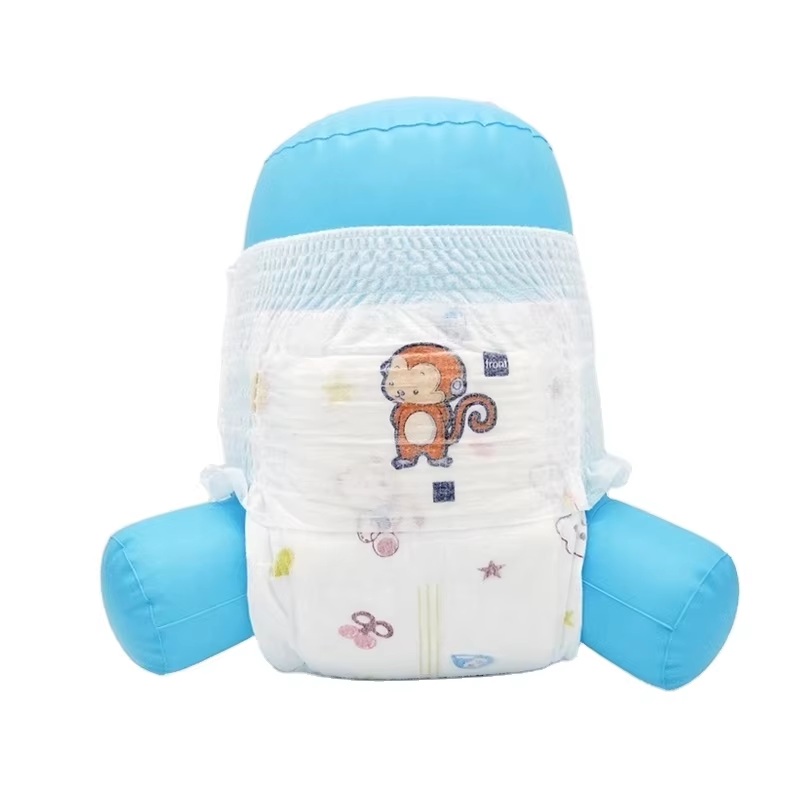 High-quality T Shape Elastic Bubble Waist Disposable Pull-up Baby Diapers / Babies Pants