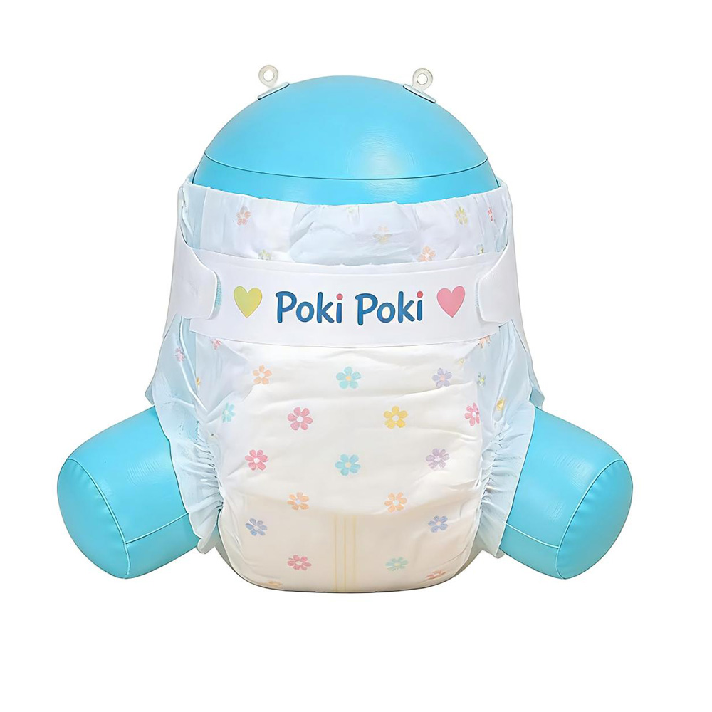 100% Natural Organic Pure Cotton Disposable Baby Diapers Pants / Babies Nappies With Wetness Indicator