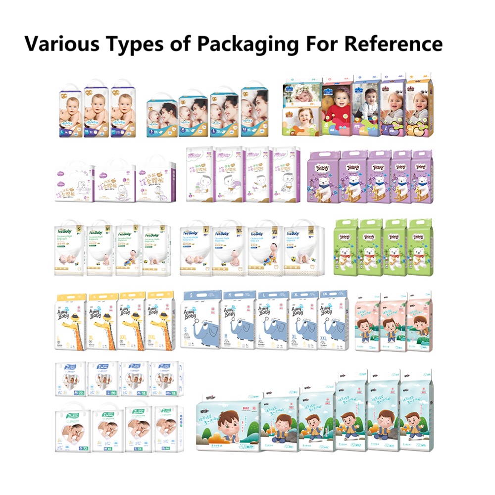 Customized Logo & Packaging Disposable Pull-up Baby Diapers / Babies Pull Up Training Pants