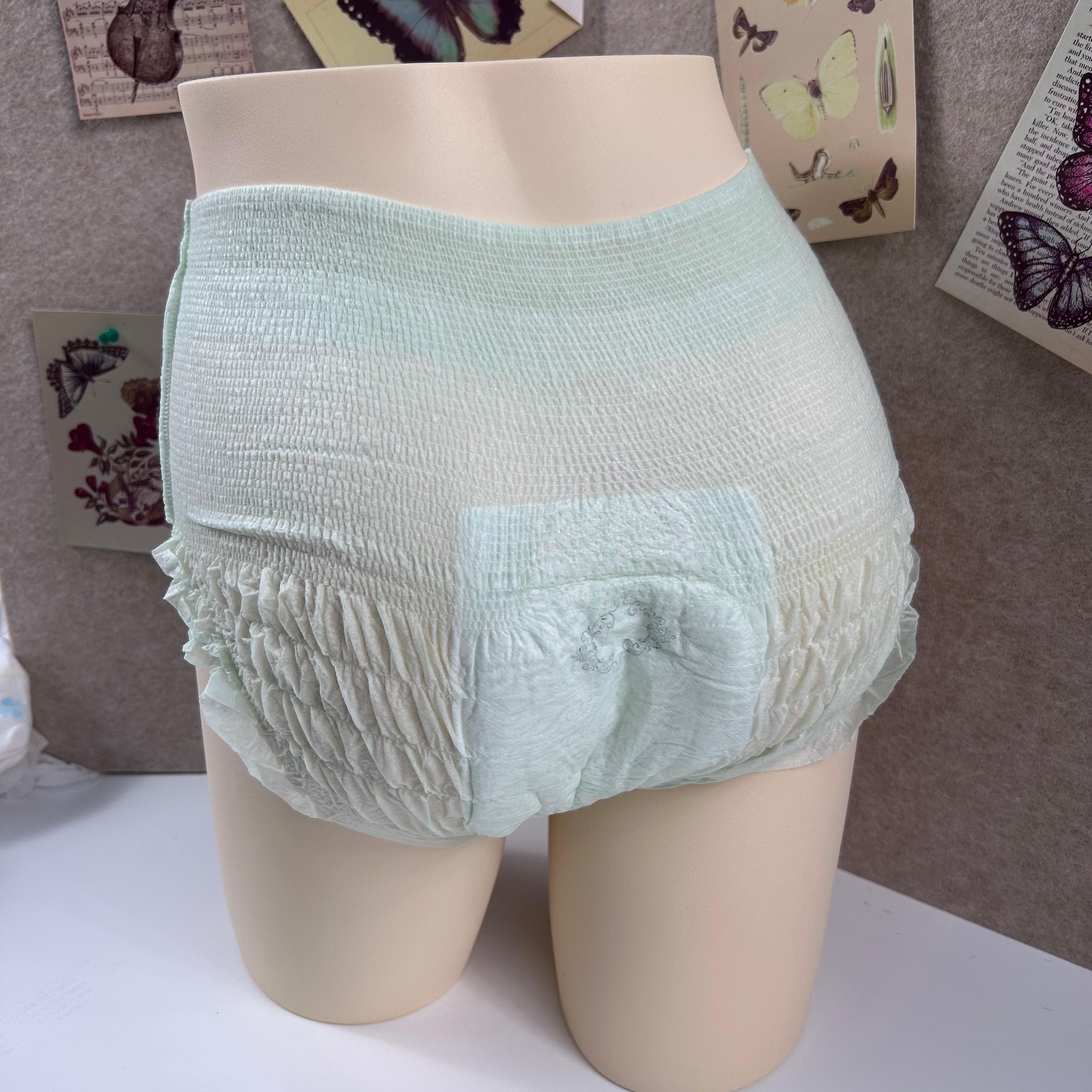 Ultra Soft Super Thin Skin Care Ladies Menstrual Sanitary Pants / Period Panties In Bulk