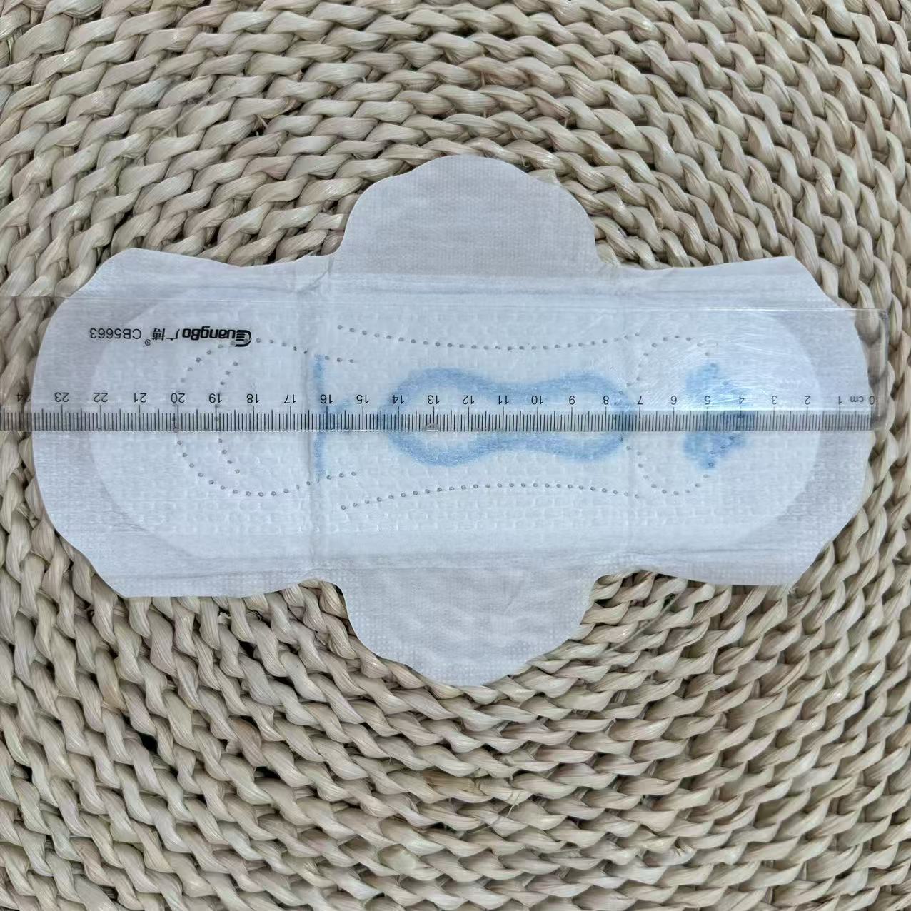 Day Use 240mm 245mm Ultra Thin Winged Ladies Sanitary Napkins Pads for Woman