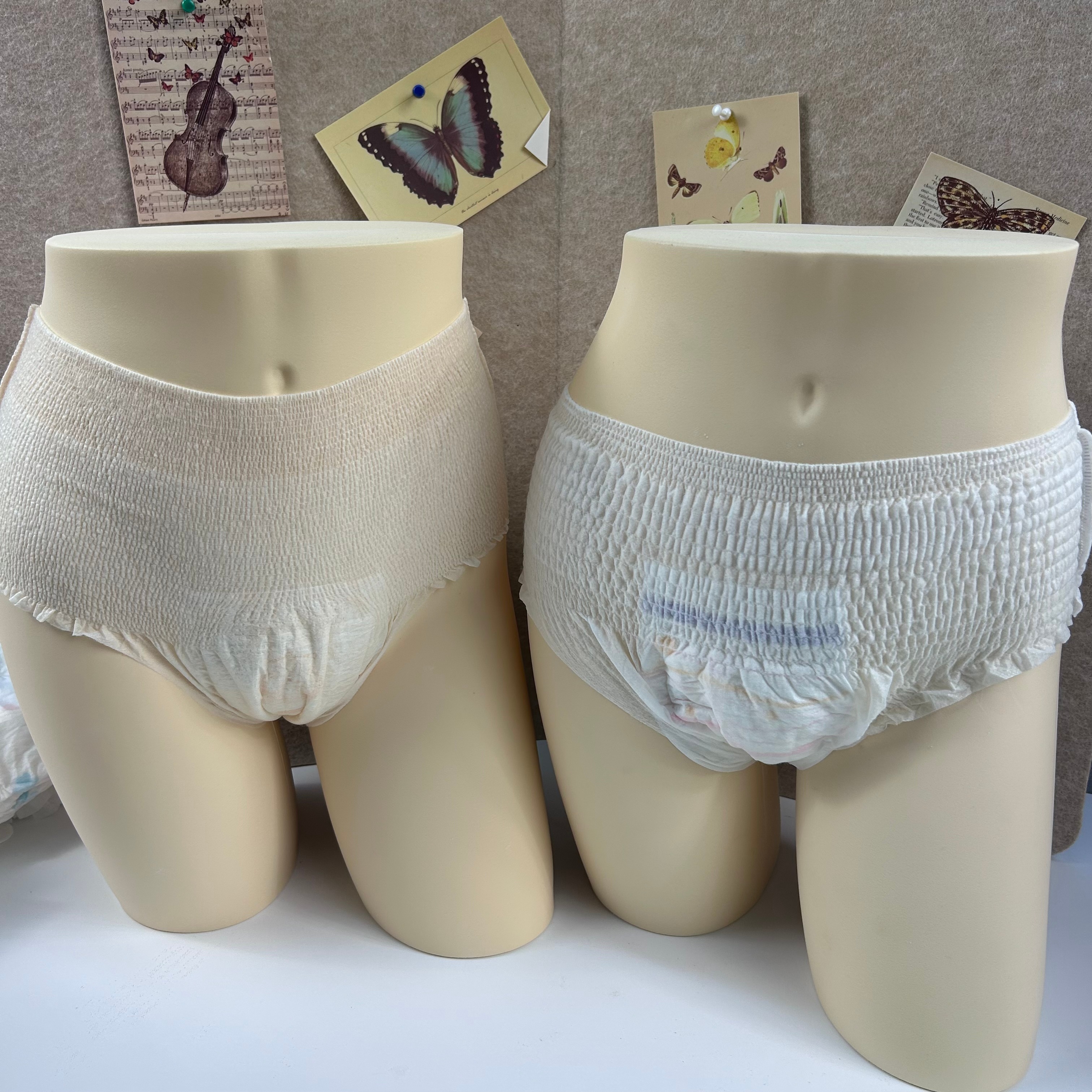 M L XL Maxi Size Extra Heavy Flow Women's Menstrual Pants / Period Panties In Bulk