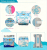 China Factory Stock Vogly Brand Disposable Baby Diapers / Babies Nappies with PE Backsheet & PP Tape